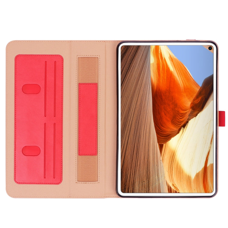 WY-2099 For Huawei MatePad Pro 10.8 inch 2019 Business Vintage Texture TPU Tablet PC Protective Cover with Bracket & Hand Support & Card Slots Function, without Sleep Function
