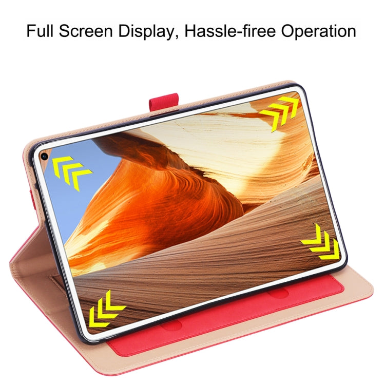 WY-2099 For Huawei MatePad Pro 10.8 inch 2019 Business Vintage Texture TPU Tablet PC Protective Cover with Bracket & Hand Support & Card Slots Function, without Sleep Function