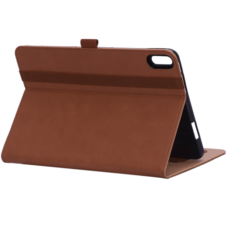 WY-2099 For Huawei MatePad Pro 10.8 inch 2019 Business Vintage Texture TPU Tablet PC Protective Cover with Bracket & Hand Support & Card Slots Function, without Sleep Function