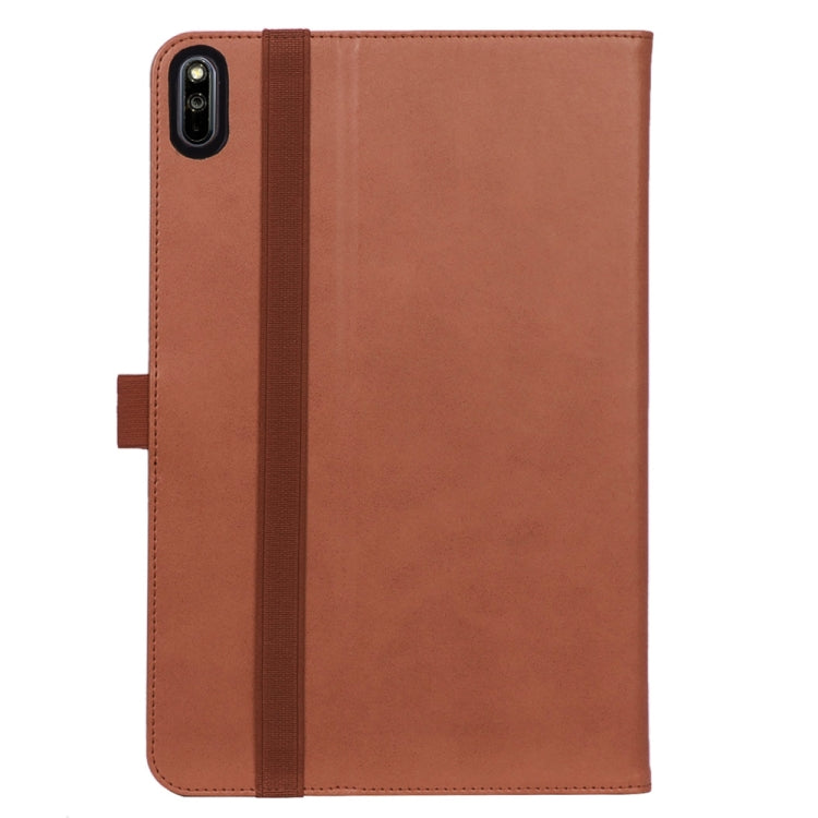 WY-2099 For Huawei MatePad Pro 10.8 inch 2019 Business Vintage Texture TPU Tablet PC Protective Cover with Bracket & Hand Support & Card Slots Function, without Sleep Function