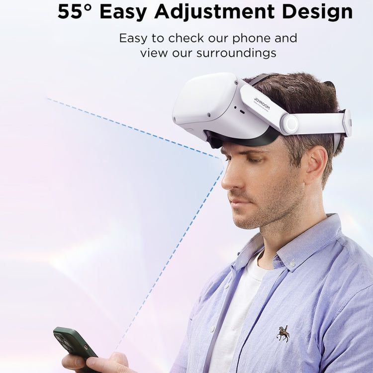 JOYROOM JR-QS1 For Oculus Quest 2 Adjustable VR Glasses Comfort Head Strap