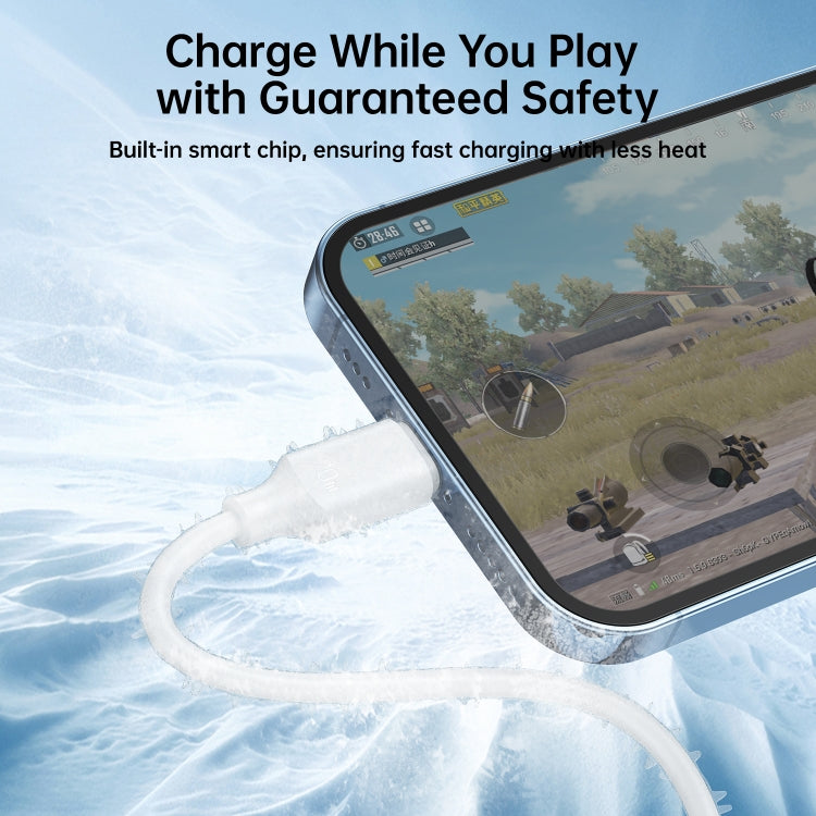 JOYROOM S-CL020A9 20W USB-C/Type-C to 8 Pin Fast Charging Data Cable, Length:0.25m
