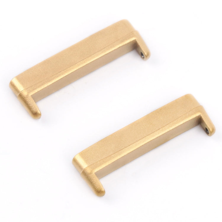 For Fitbit Versa 4 / Sense 2 1 Pair Universal Metal Watch Band Connectors