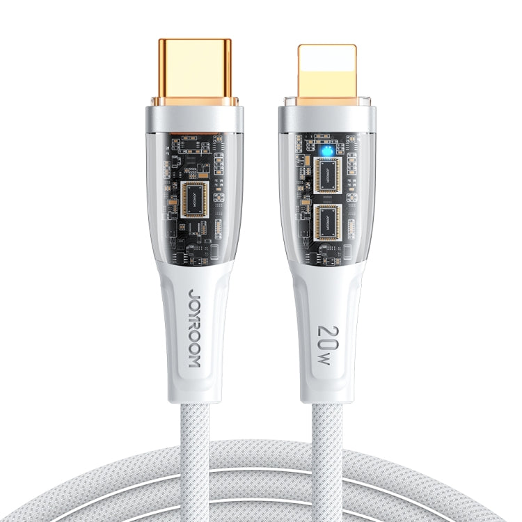 JOYROOM S-CL020A3 20W USB-C/Type-C to 8 Pin Intelligent Power-Off Fast Charging Data Cable, Length:1.2m
