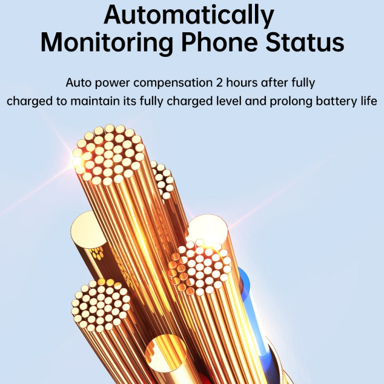 JOYROOM S-CL020A3 20W USB-C/Type-C to 8 Pin Intelligent Power-Off Fast Charging Data Cable, Length:1.2m