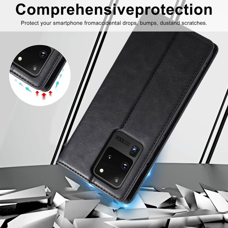 For Samsung Galaxy S20 Ultra LC.IMEEKE RFID Anti-theft Leather Phone Case