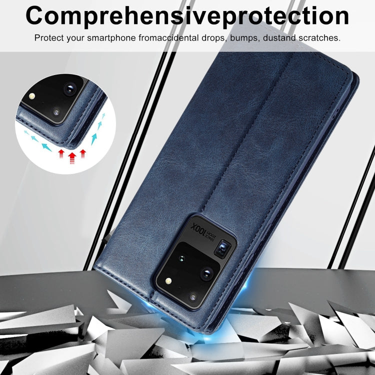 For Samsung Galaxy S20 Ultra LC.IMEEKE RFID Anti-theft Leather Phone Case