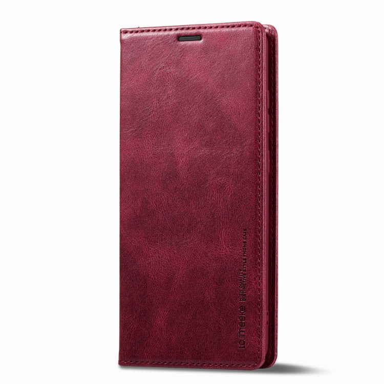 For Samsung Galaxy S20 Ultra LC.IMEEKE RFID Anti-theft Leather Phone Case