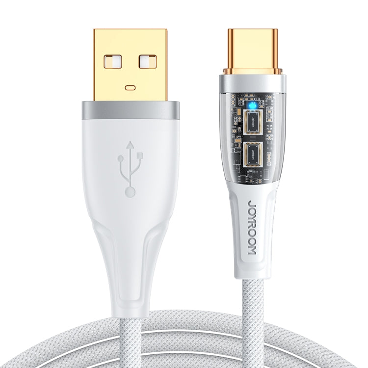 JOYROOM S-UC027A3 3A USB to USB-C/Type-C Intelligent Power-Off Fast Charging Data Cable, Length:1.2m