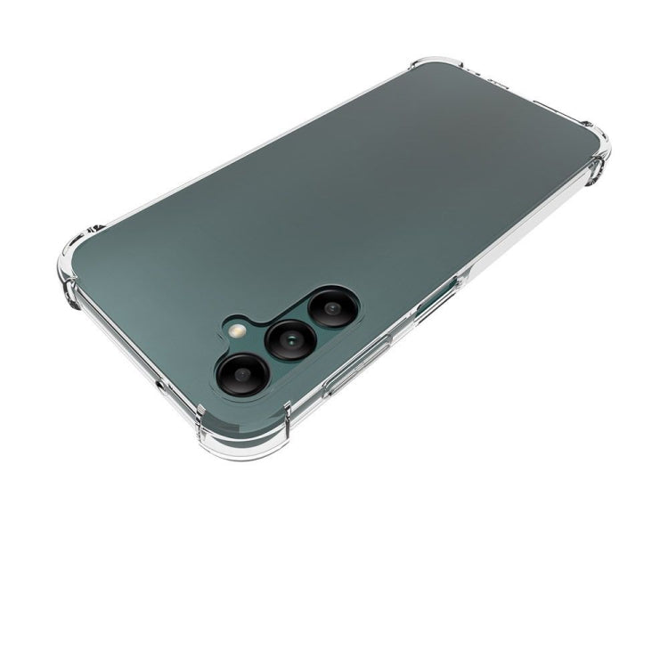 For Samsung Galaxy A14 5G Shockproof Non-slip Thickening TPU Phone Case(Transparent)