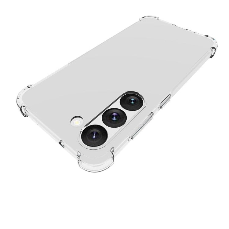 For Samsung Galaxy S23 5G Shockproof Non-slip Thickening TPU Phone Case(Transparent)