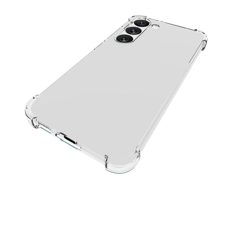 For Samsung Galaxy S23 5G Shockproof Non-slip Thickening TPU Phone Case(Transparent)