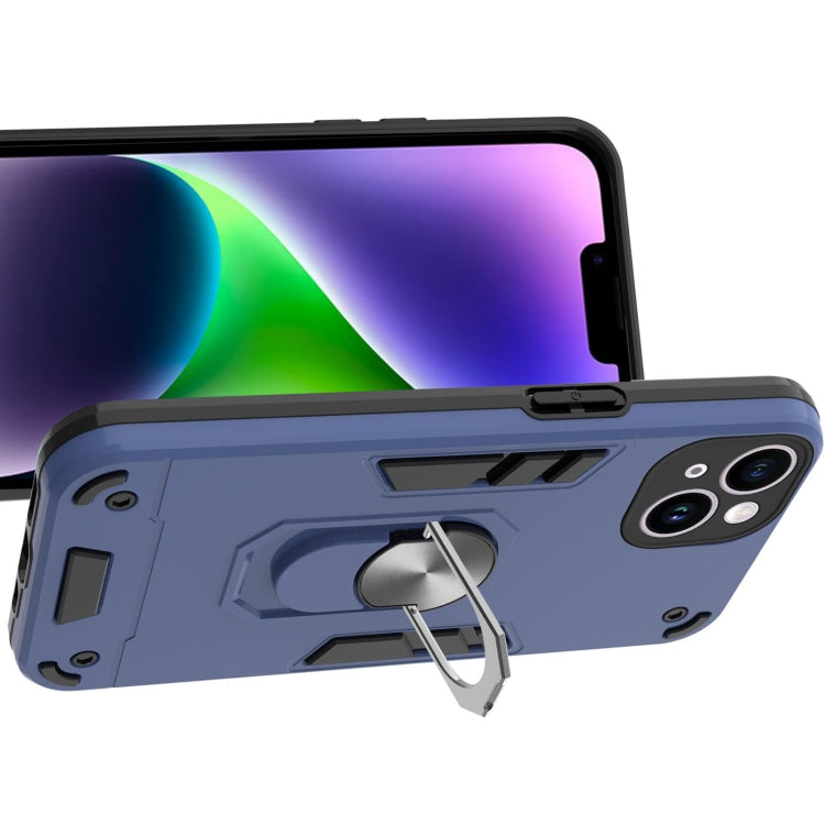 For iPhone 14 2 in 1 Armour Series PC + TPU Protective Phone Case