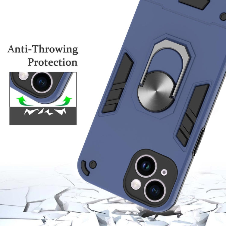 For iPhone 14 2 in 1 Armour Series PC + TPU Protective Phone Case