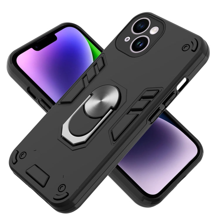 For iPhone 14 Plus 2 in 1 Armour Series PC + TPU Protective Phone Case