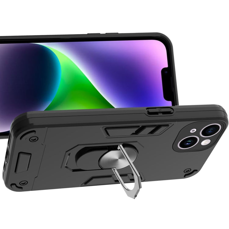 For iPhone 14 Plus 2 in 1 Armour Series PC + TPU Protective Phone Case