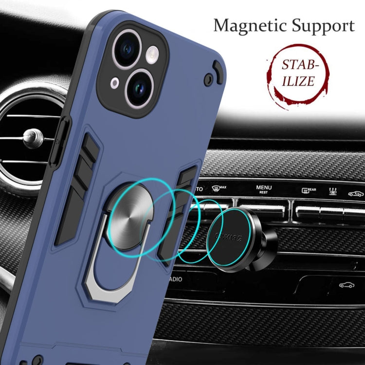 For iPhone 14 Plus 2 in 1 Armour Series PC + TPU Protective Phone Case