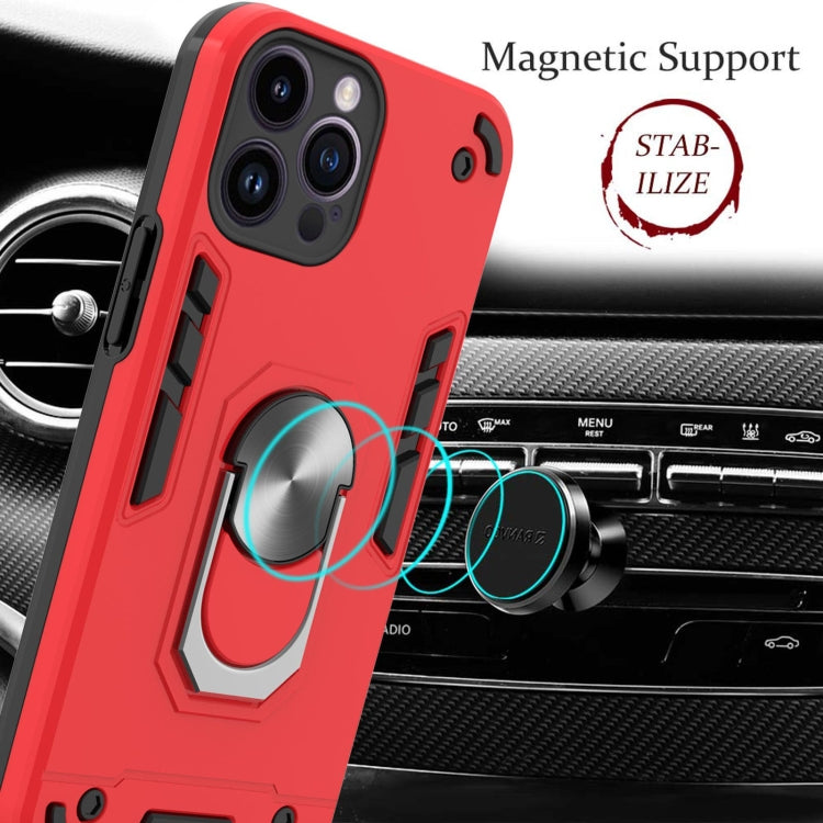 For iPhone 14 Pro 2 in 1 Armour Series PC + TPU Protective Phone Case