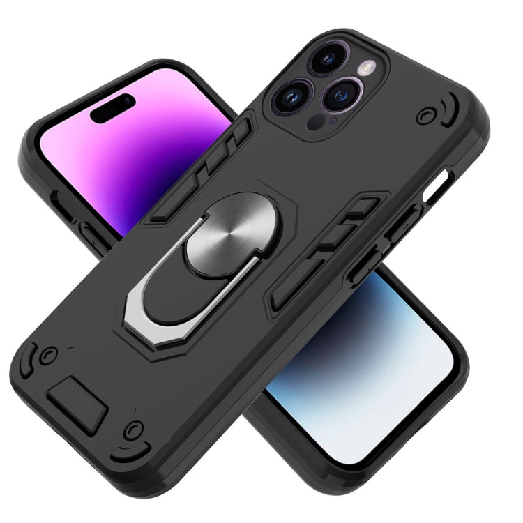 For iPhone 14 Pro Max 2 in 1 Armour Series PC + TPU Protective Phone Case