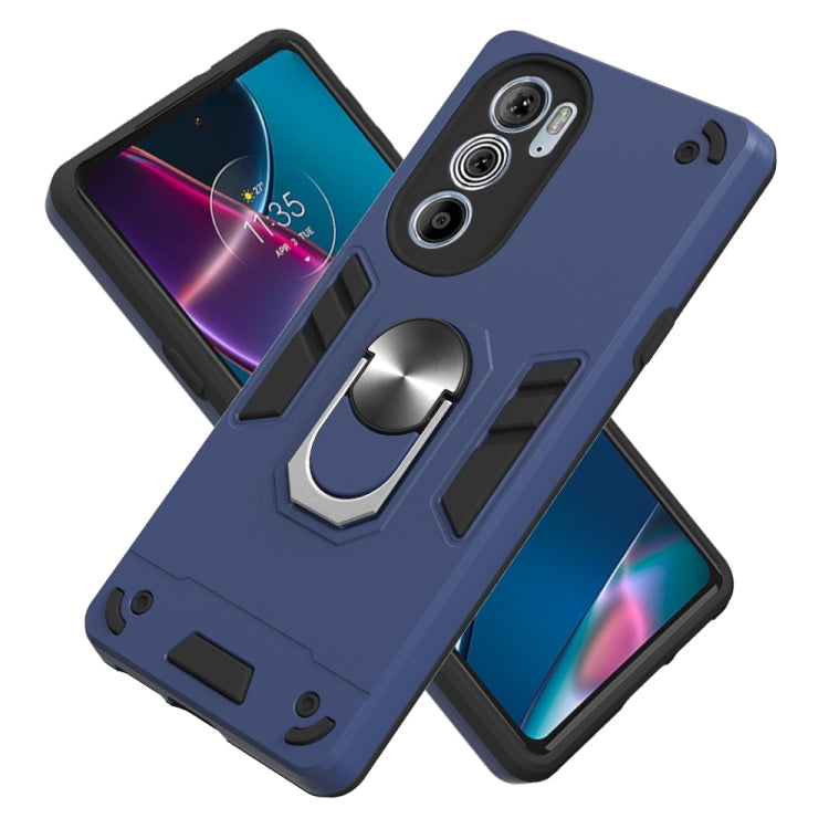 For Motorola Moto Edge 30 Pro/Edge X30 2022 2 in 1 Armour Series PC + TPU Protective Phone Case