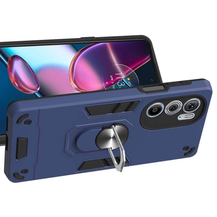 For Motorola Moto Edge 30 Pro/Edge X30 2022 2 in 1 Armour Series PC + TPU Protective Phone Case