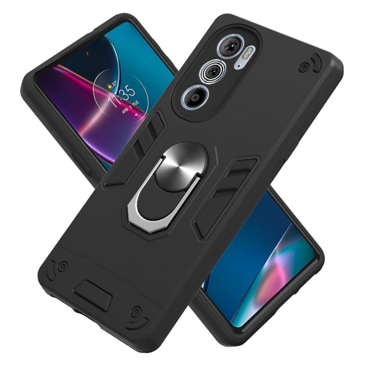 For Motorola Moto Edge 30 Pro/Edge X30 2022 2 in 1 Armour Series PC + TPU Protective Phone Case