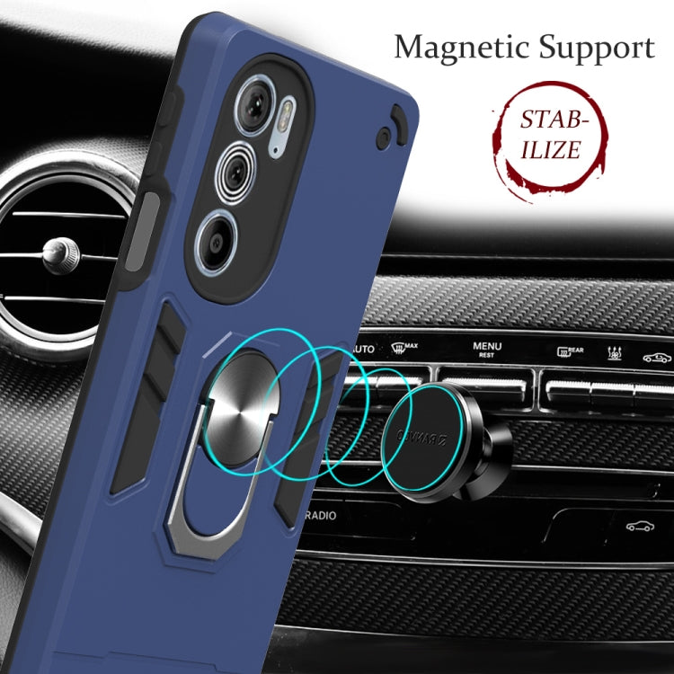 For Motorola Moto Edge 30 Pro/Edge X30 2022 2 in 1 Armour Series PC + TPU Protective Phone Case