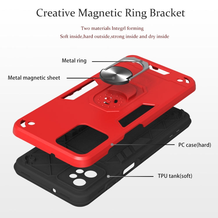 For Motorola Moto G32 2 in 1 Armour Series PC + TPU Protective Phone Case