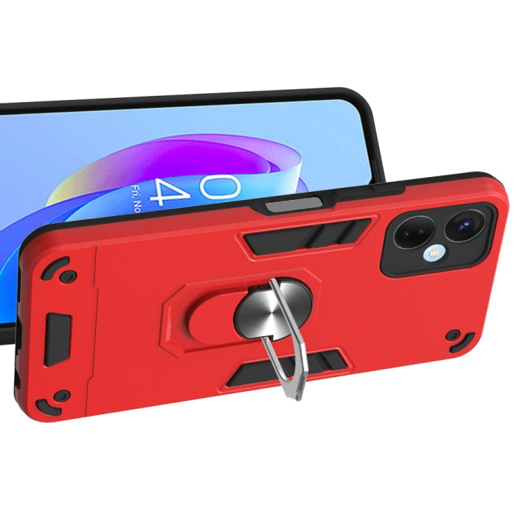 For Tecno Spark 9 Pro 2 in 1 Armour Series PC + TPU Protective Phone Case