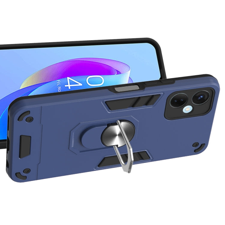 For Tecno Spark 9 Pro 2 in 1 Armour Series PC + TPU Protective Phone Case