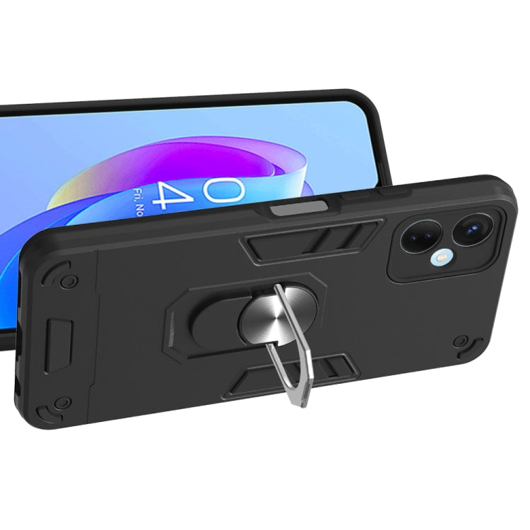 For Tecno Spark 9 Pro 2 in 1 Armour Series PC + TPU Protective Phone Case