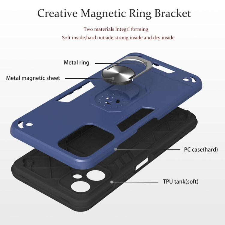 For Tecno Spark 9 Pro 2 in 1 Armour Series PC + TPU Protective Phone Case