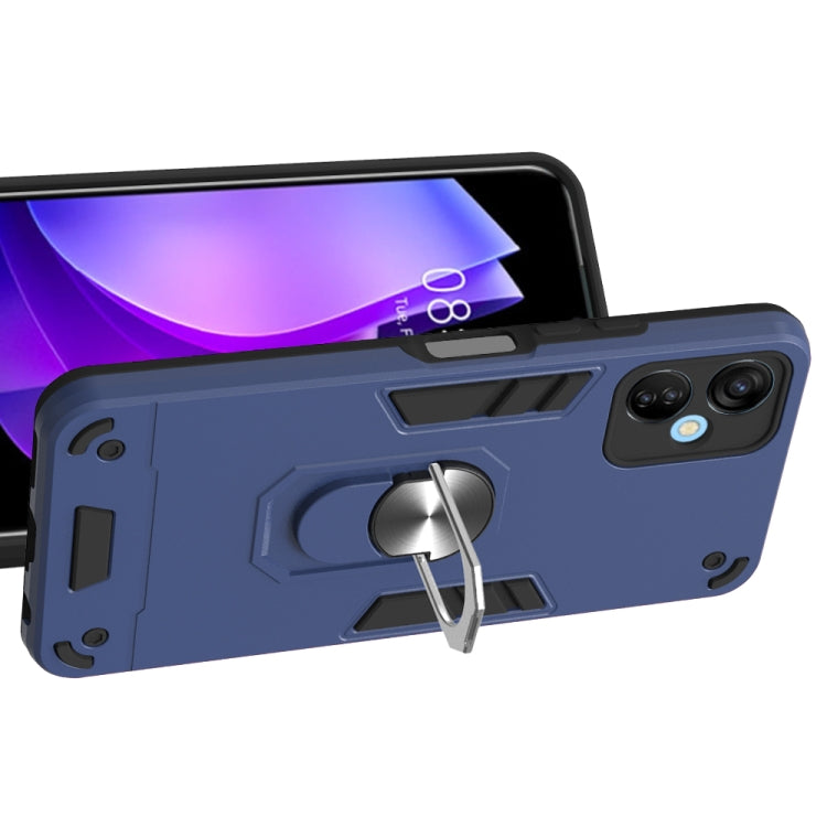 For Tecno Spark 9T Global/KH6 2 in 1 Armour Series PC + TPU Protective Phone Case