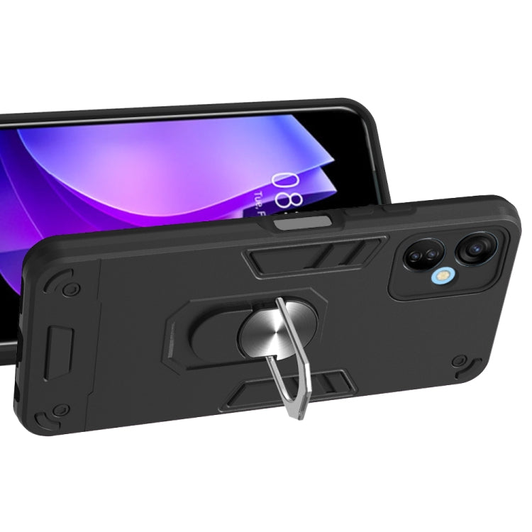 For Tecno Spark 9T Global/KH6 2 in 1 Armour Series PC + TPU Protective Phone Case