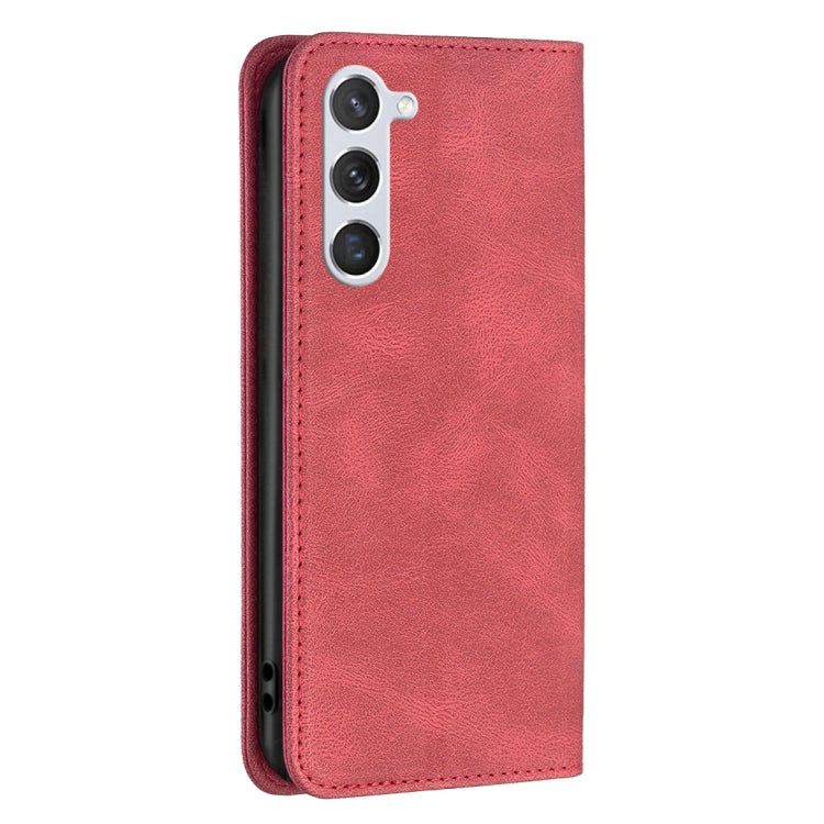 For Samsung Galaxy S23 5G Magnetic RFID Blocking Anti-Theft Leather Phone Case