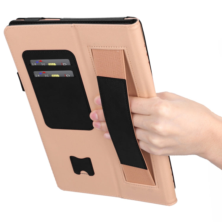 For Xiaomi Mi Pad 4 Plus / 10.1 inch 2018 Vintage PU Leather Tablet PC Protective Cover with Bracket & Hand Support & Card Slots Function