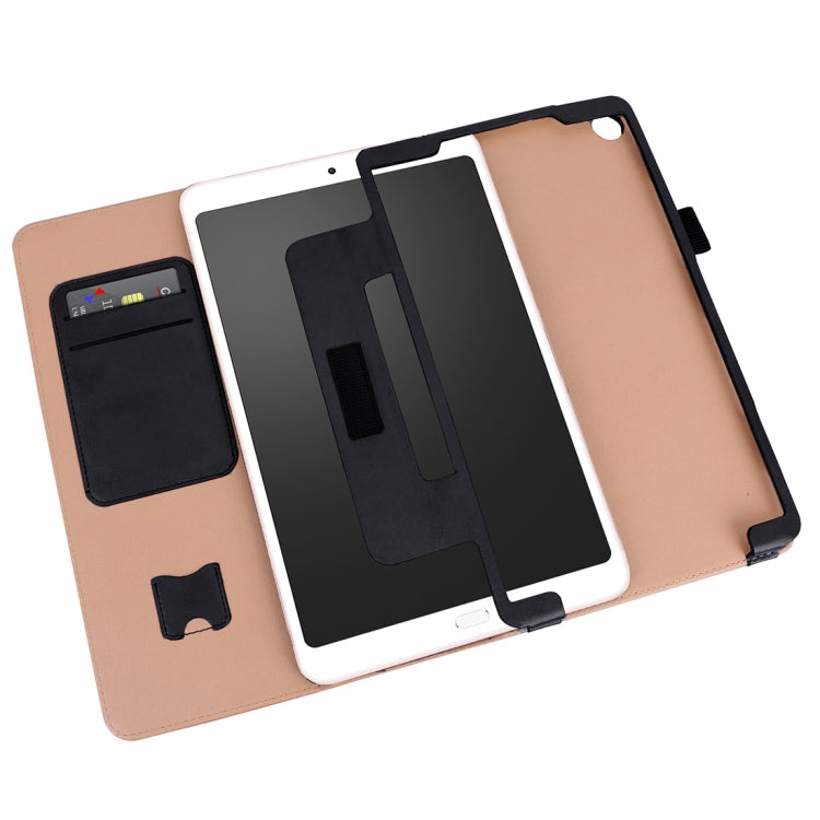 For Xiaomi Mi Pad 4 Plus / 10.1 inch 2018 Vintage PU Leather Tablet PC Protective Cover with Bracket & Hand Support & Card Slots Function