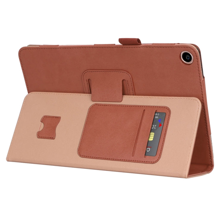 For Xiaomi Mi Pad 4 Plus / 10.1 inch 2018 Vintage PU Leather Tablet PC Protective Cover with Bracket & Hand Support & Card Slots Function