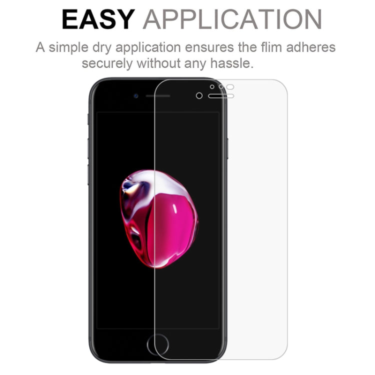 For iPhone 6 / 7 / 8 2 PCS 3D Curved Full Cover Soft PET Film Screen Protector