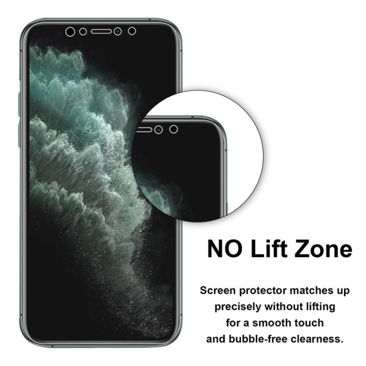 For iPhone 11 Pro / X / XS 2 PCS 3D Curved Full Cover Soft PET Film Screen Protector