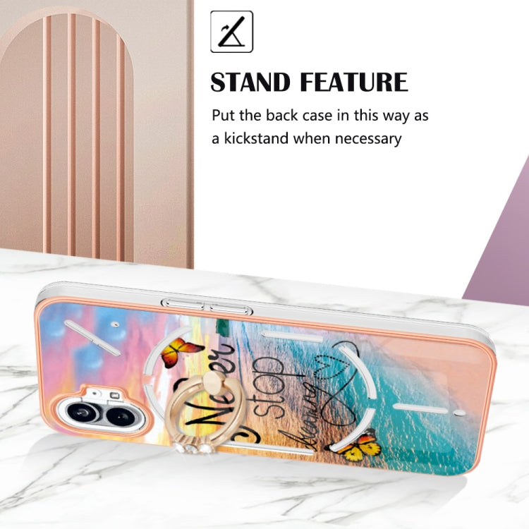 For Nothing Phone 1 Electroplating IMD TPU Phone Case