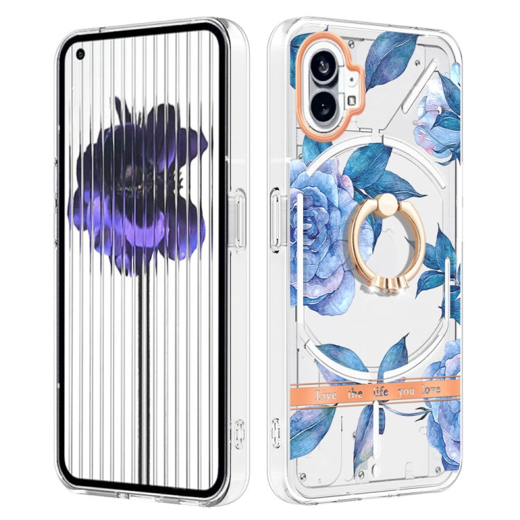 For Nothing Phone 1 Flowers Series TPU Phone Case