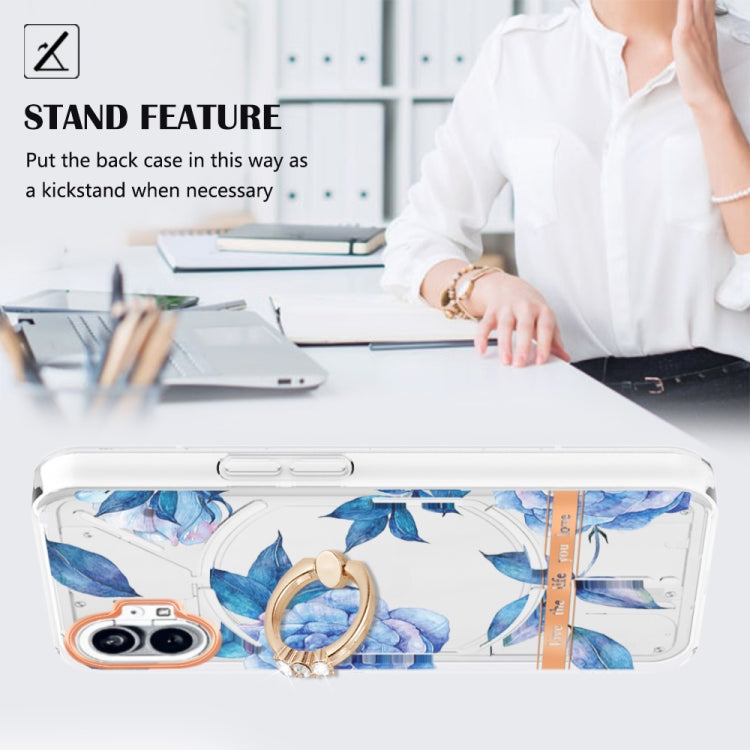 For Nothing Phone 1 Flowers Series TPU Phone Case
