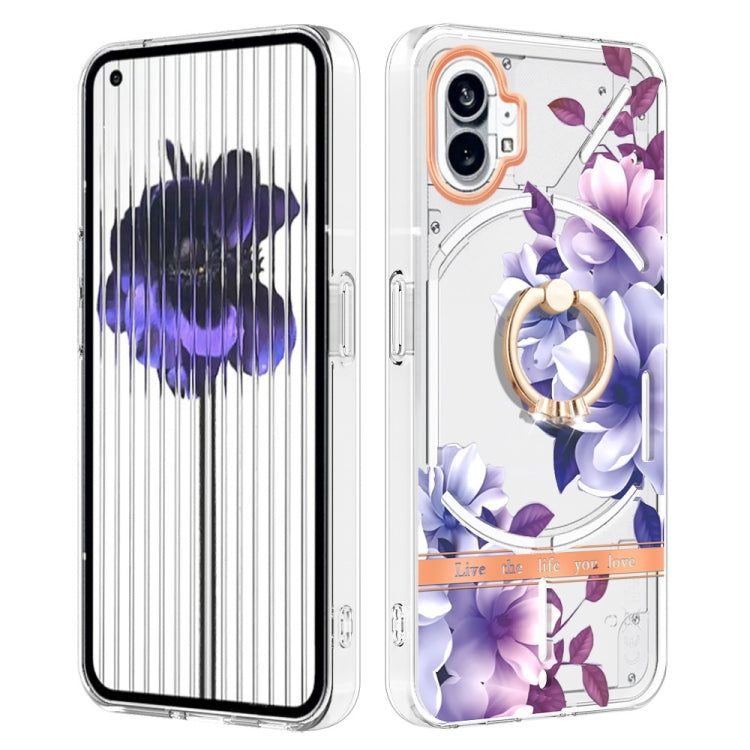 For Nothing Phone 1 Flowers Series TPU Phone Case