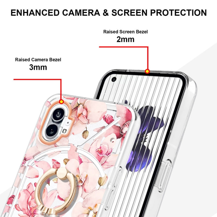For Nothing Phone 1 Flowers Series TPU Phone Case