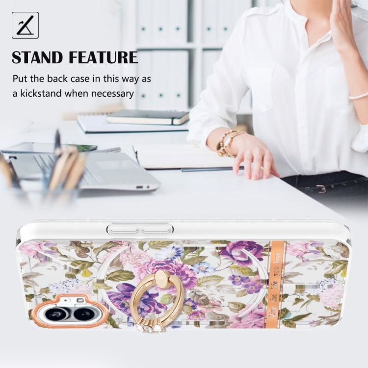 For Nothing Phone 1 Flowers Series TPU Phone Case