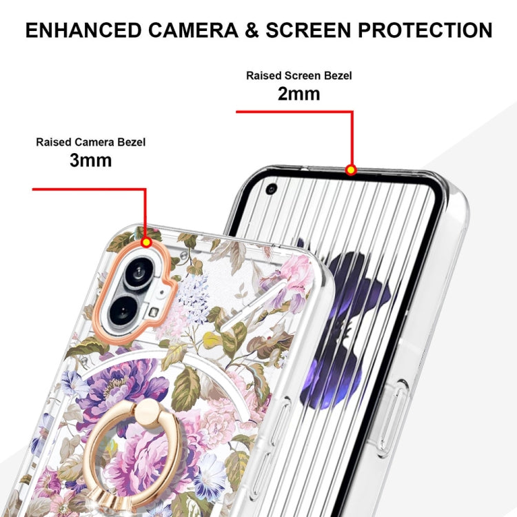For Nothing Phone 1 Flowers Series TPU Phone Case