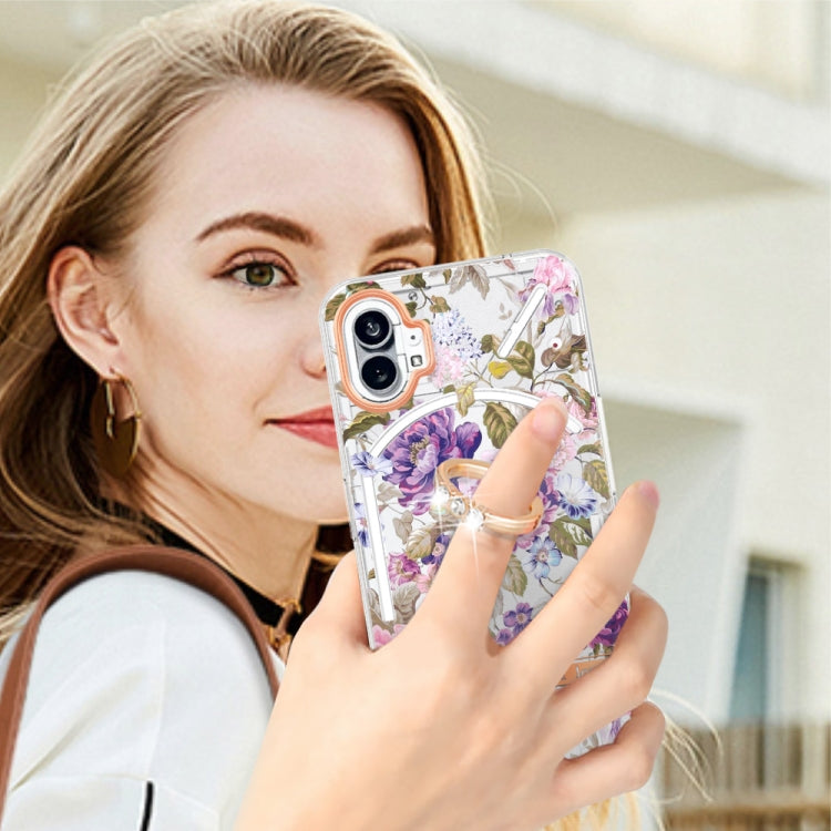 For Nothing Phone 1 Flowers Series TPU Phone Case