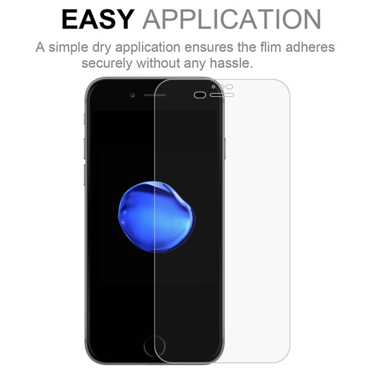 For iPhone 6 Plus / 7 Plus / 8 Plus 50 PCS 3D Curved Full Cover Soft PET Film Screen Protector