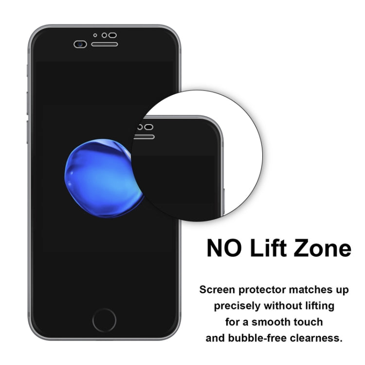 For iPhone 6 Plus / 7 Plus / 8 Plus 50 PCS 3D Curved Full Cover Soft PET Film Screen Protector